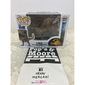 Funko Pop! Jurassic World: T Rex 1211 Vinyl Figure New With Box Defects.